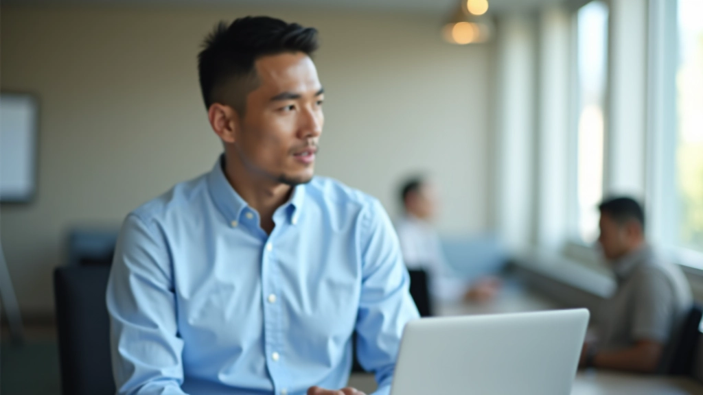 Two professionals in discussion, one speaking while the other listens with full attention and focused body language